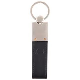 10704 Black Leather Key Chain
