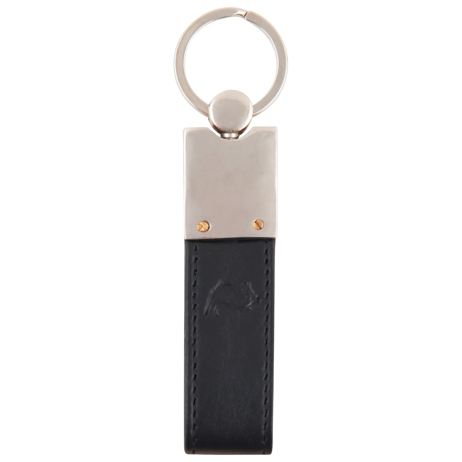 10704 Black Leather Key Chain