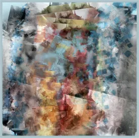 Armine Columbia Colourful Silk Scarf No. 83