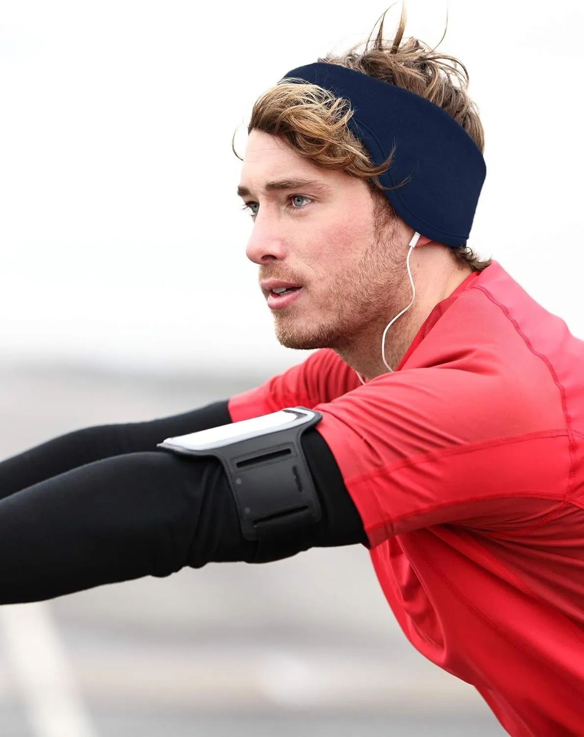 BBTO 3 Pcs Ear Warmer Fleece Headbands Ear Muffs Winter Running Gear for Women Men Adult