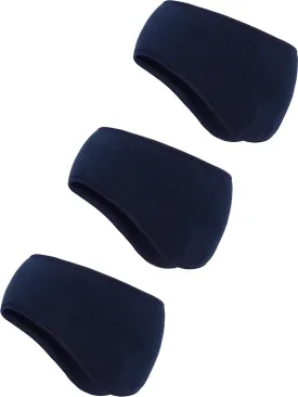 BBTO 3 Pcs Ear Warmer Fleece Headbands Ear Muffs Winter Running Gear for Women Men Adult