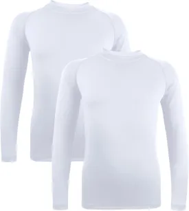 Boys' Girls' Compression Shirt Long Sleeve Moisture Wicking Sports Baselayer for Youth Football Baseball
