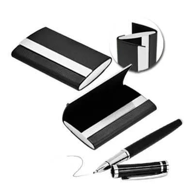 Card Holder and Pen Set