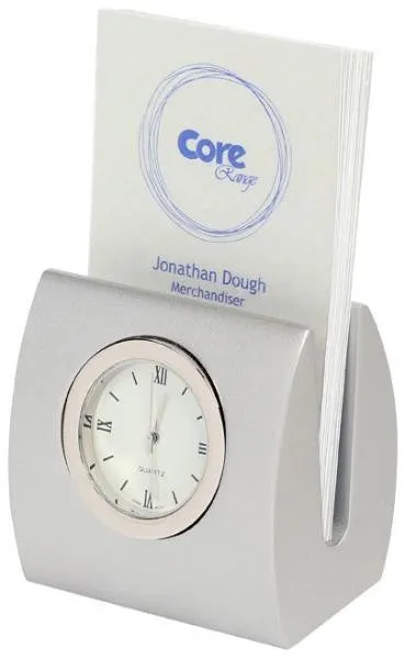 Desk Clock Card Holder
