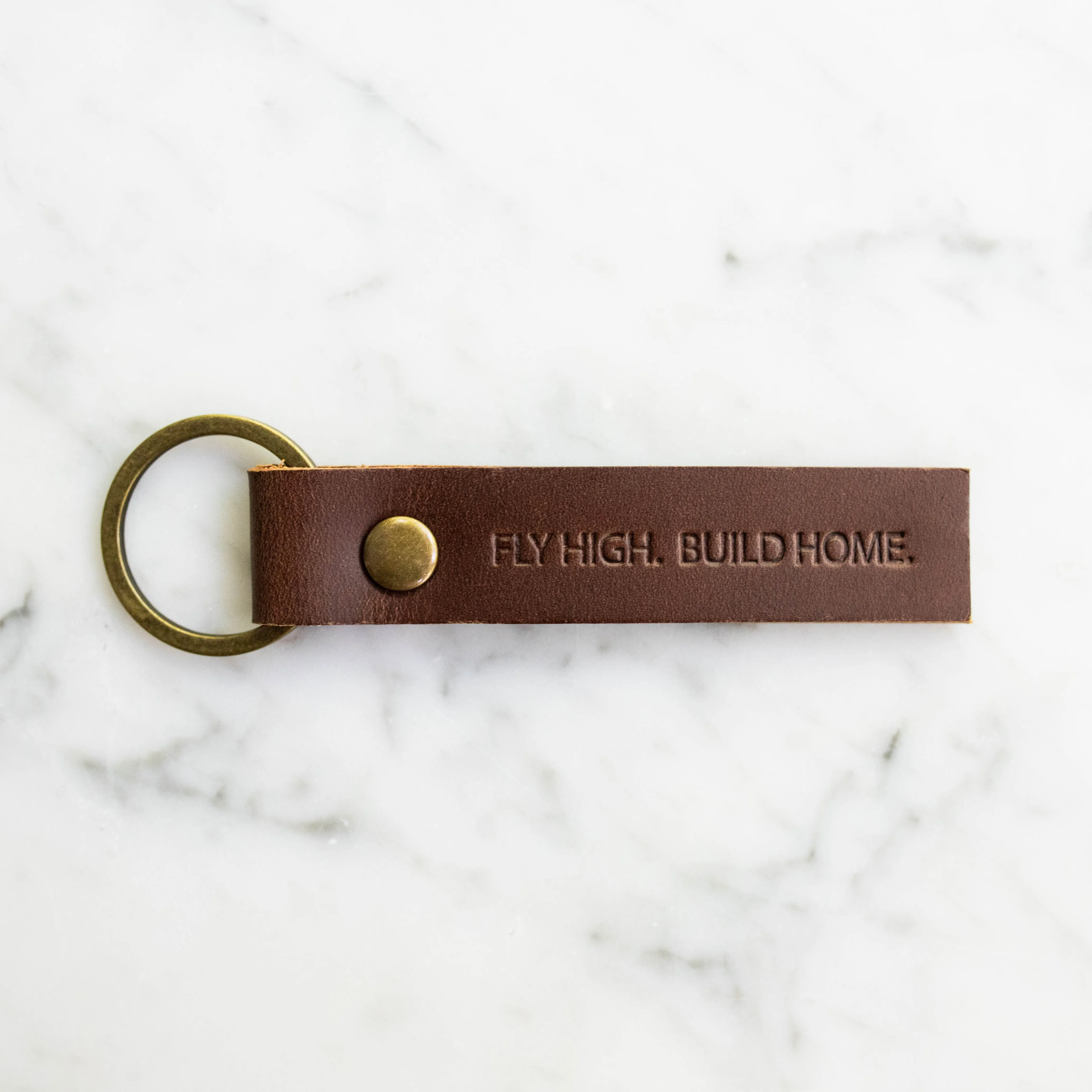 Fly High Build Home Key Chain