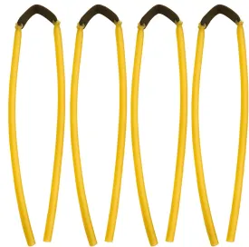 GM&BW 4 or 9 Slingshot Replacement Band,Heavy Duty Wrist Rocket Elastic Rubber Bands, Compatible with Catapult Trumark,Daisy,Barnett,Marksman,Crosman;Suitable Insert-Yoke-into-Tube Hunting Resortera