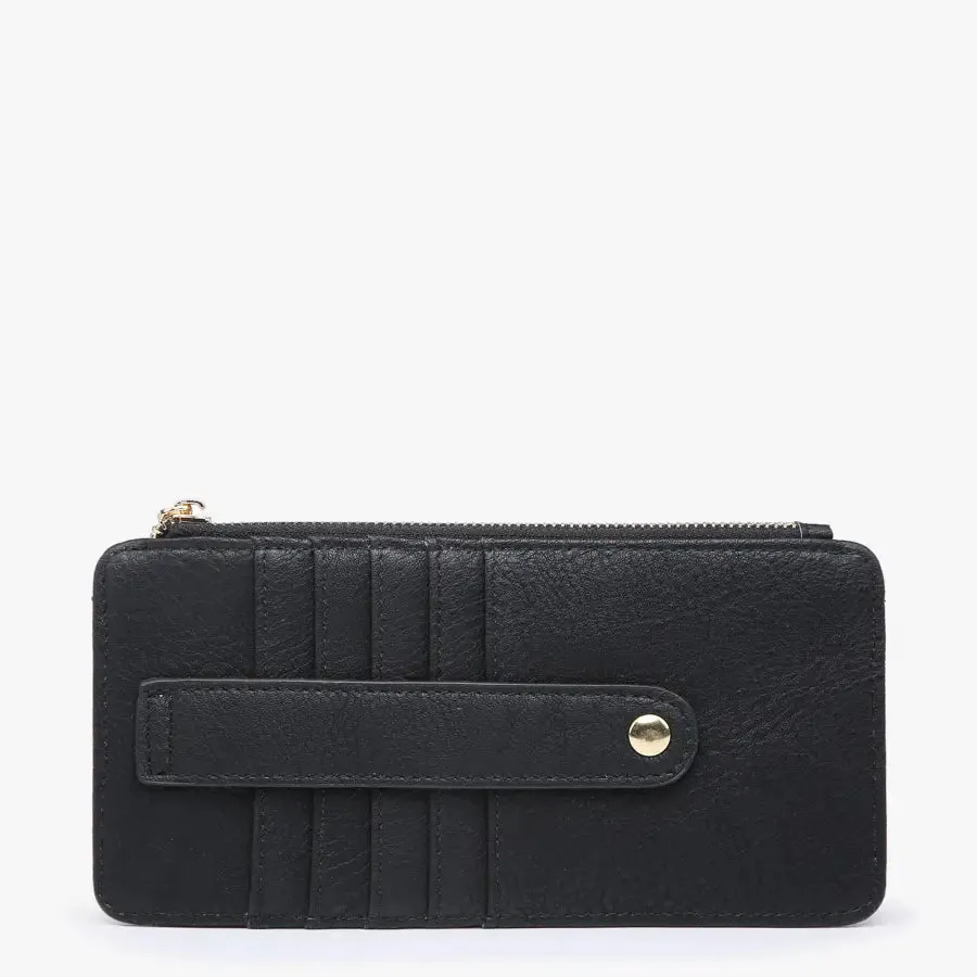 HD Black Slim Card Holder Wallet WL1889LZ-Bk