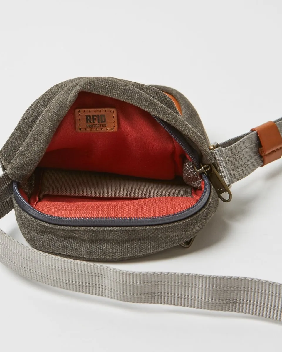 Heritage Neck Pouch - Vintage Grey
