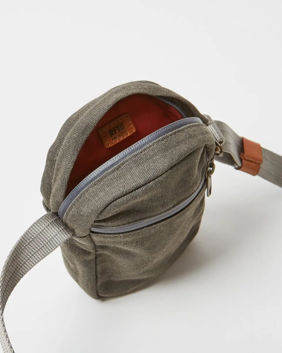 Heritage Neck Pouch - Vintage Grey