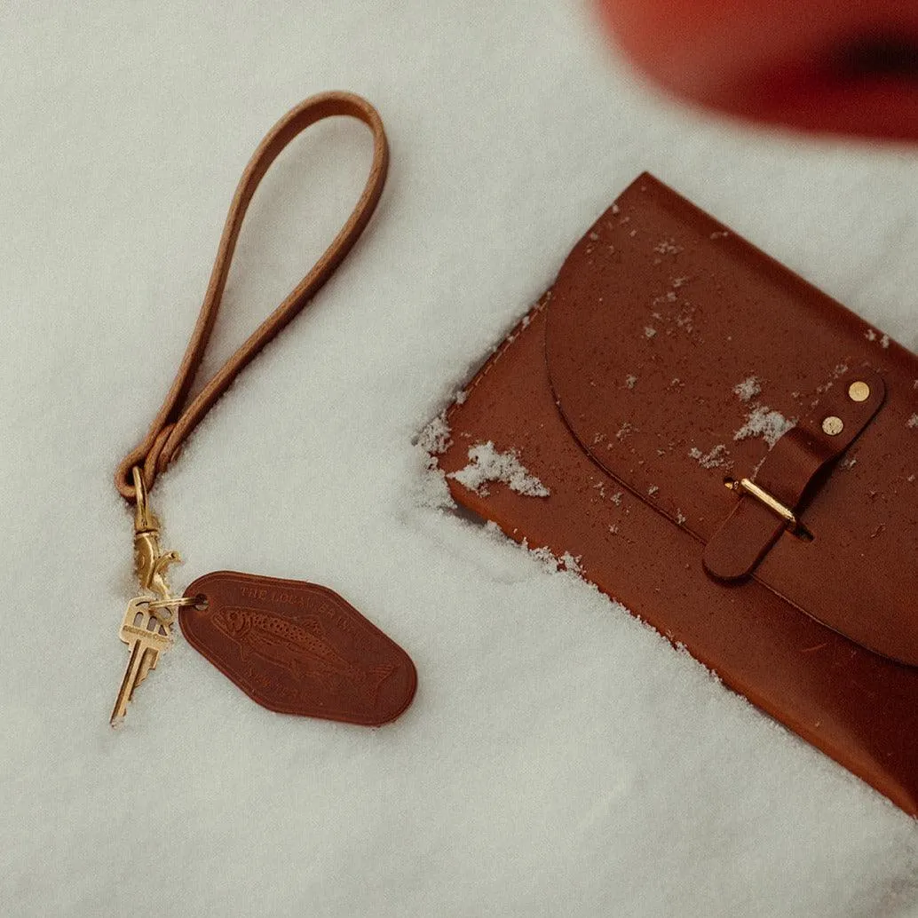 Leather Key Clip Loop - USA Made