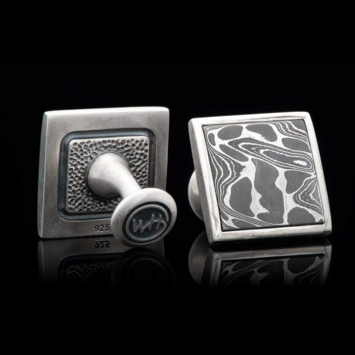 Men's Damascus Duo Cufflinks - CL DAM