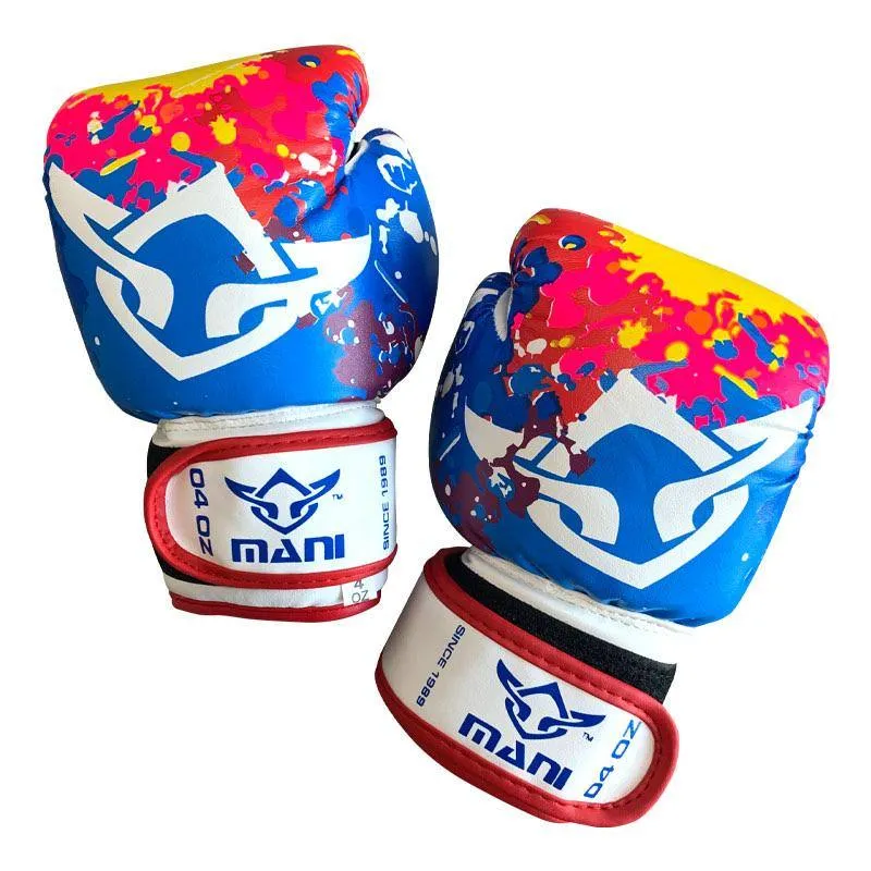 MULTI-COLOUR MOULD PADDING KIDS BOXING GLOVES