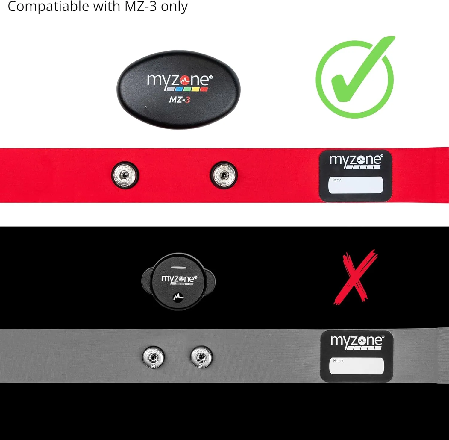 MYZONE Chest Straps