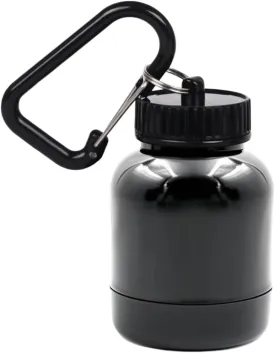 Neletao Protein Powder Container with Durable Keychain -Supplement Funnels with Keychain-Portable Protein Powder Container to go for The Gym, Workouts, Fitness, and Travel Small 1PC