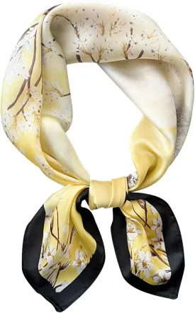 Satin Bandanas Head Scarf For Women Hair Scarves Accessories Lightweight Fashion Wrap Neck Silk Sleeping Headscarf