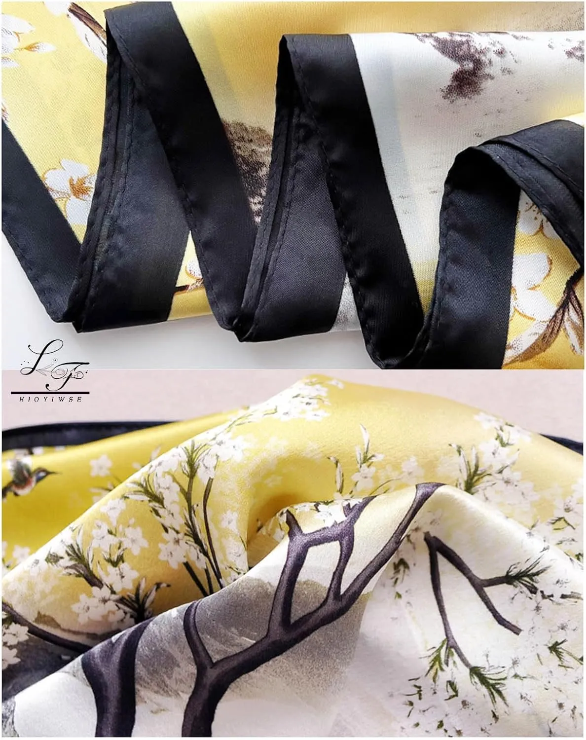 Satin Bandanas Head Scarf For Women Hair Scarves Accessories Lightweight Fashion Wrap Neck Silk Sleeping Headscarf
