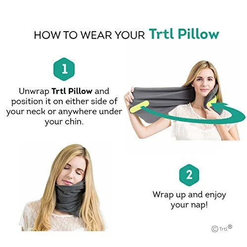 Scientifically Proven Super Soft Neck Support Travel Pillow