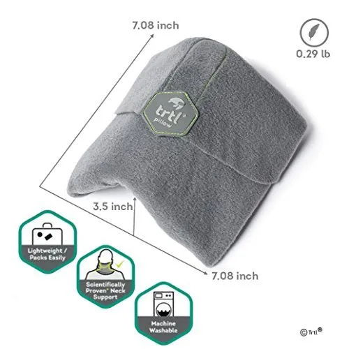 Scientifically Proven Super Soft Neck Support Travel Pillow