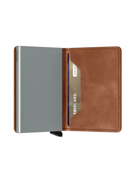 Secrid Slimwallet Vintage Congac/Silver