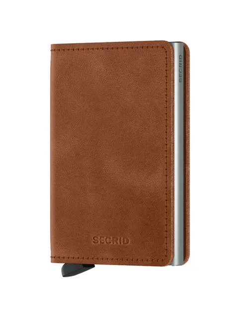 Secrid Slimwallet Vintage Congac/Silver