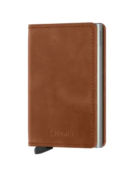 Secrid Slimwallet Vintage Congac/Silver