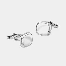 Silver Round Cufflinks, 925/1000, 14,4 g