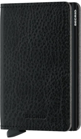 Slim Wallet | Veg Black