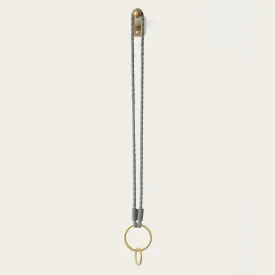 The Key Lasso: Blue Fir Leather (18")