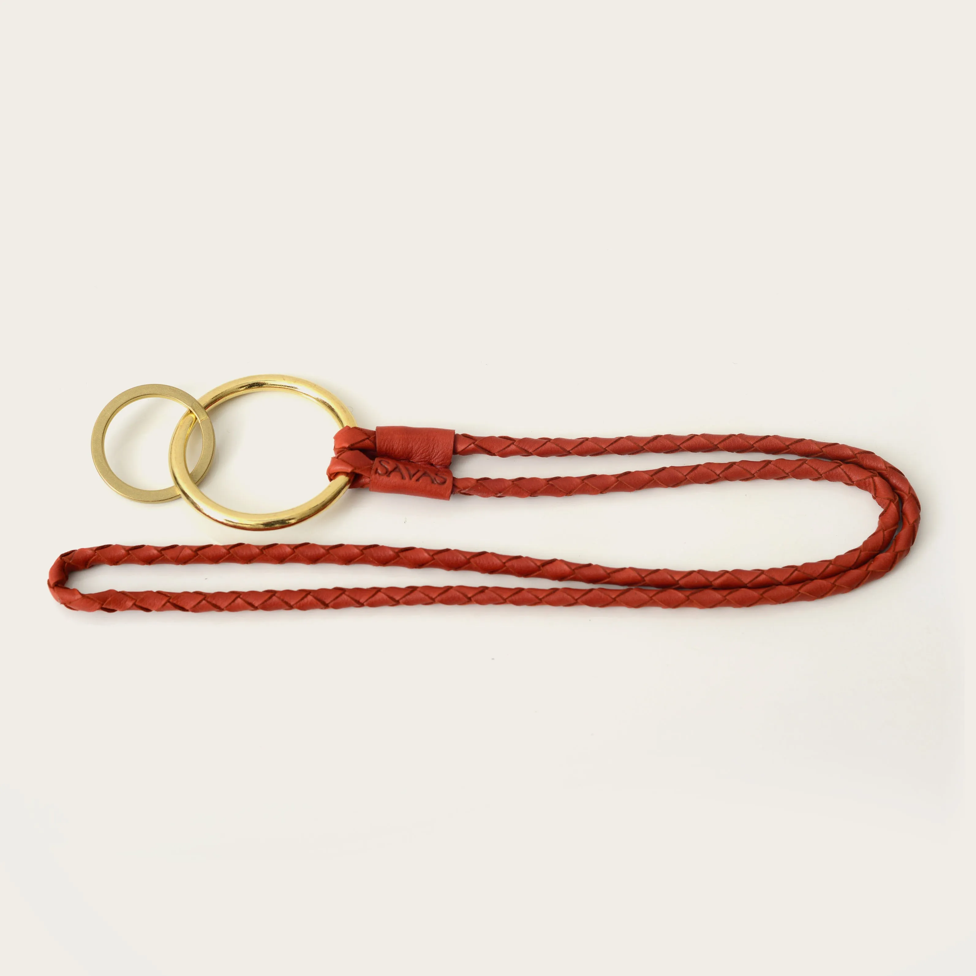 The Key Lasso: Saffron Suede (18")