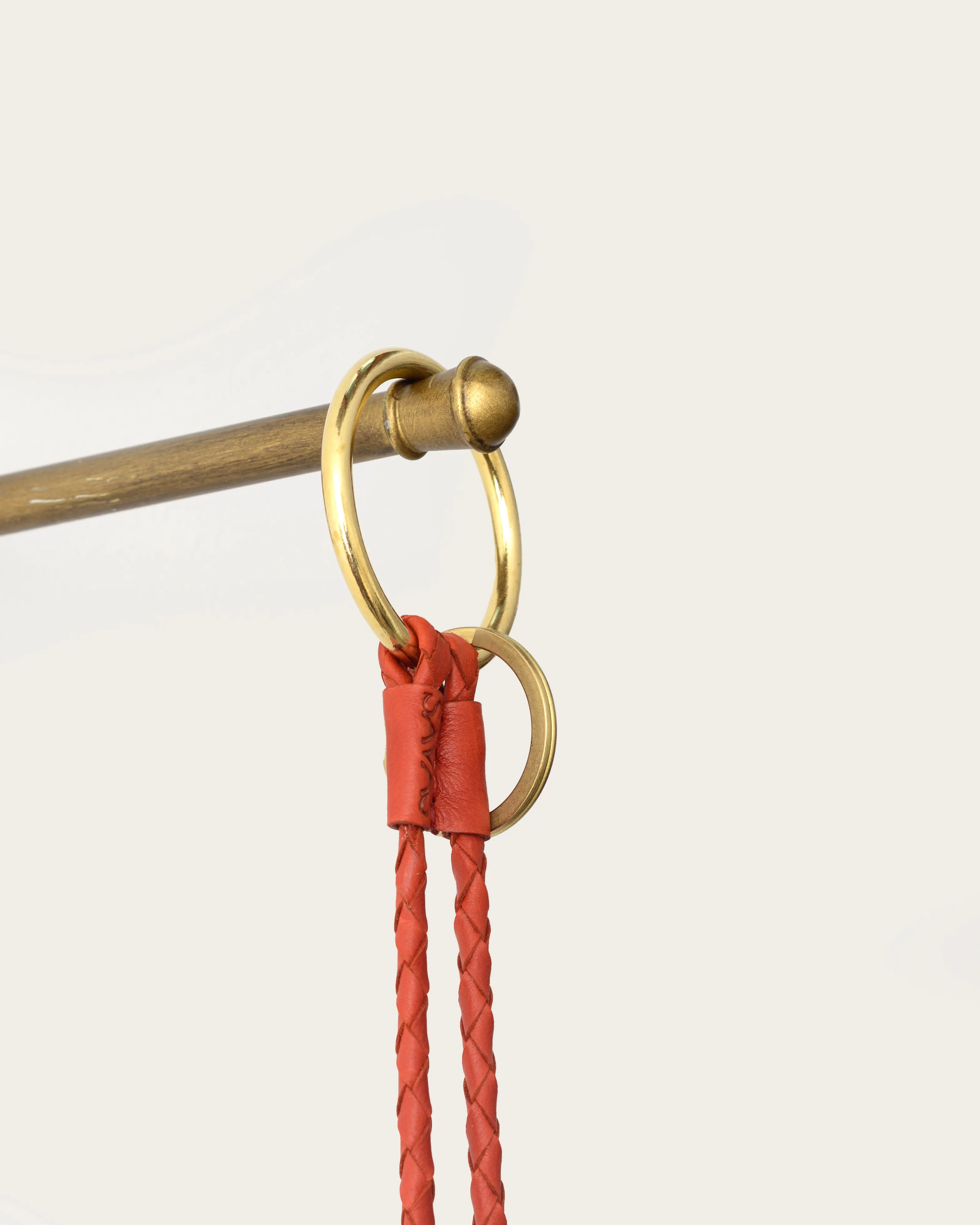 The Key Lasso: Saffron Suede (18")