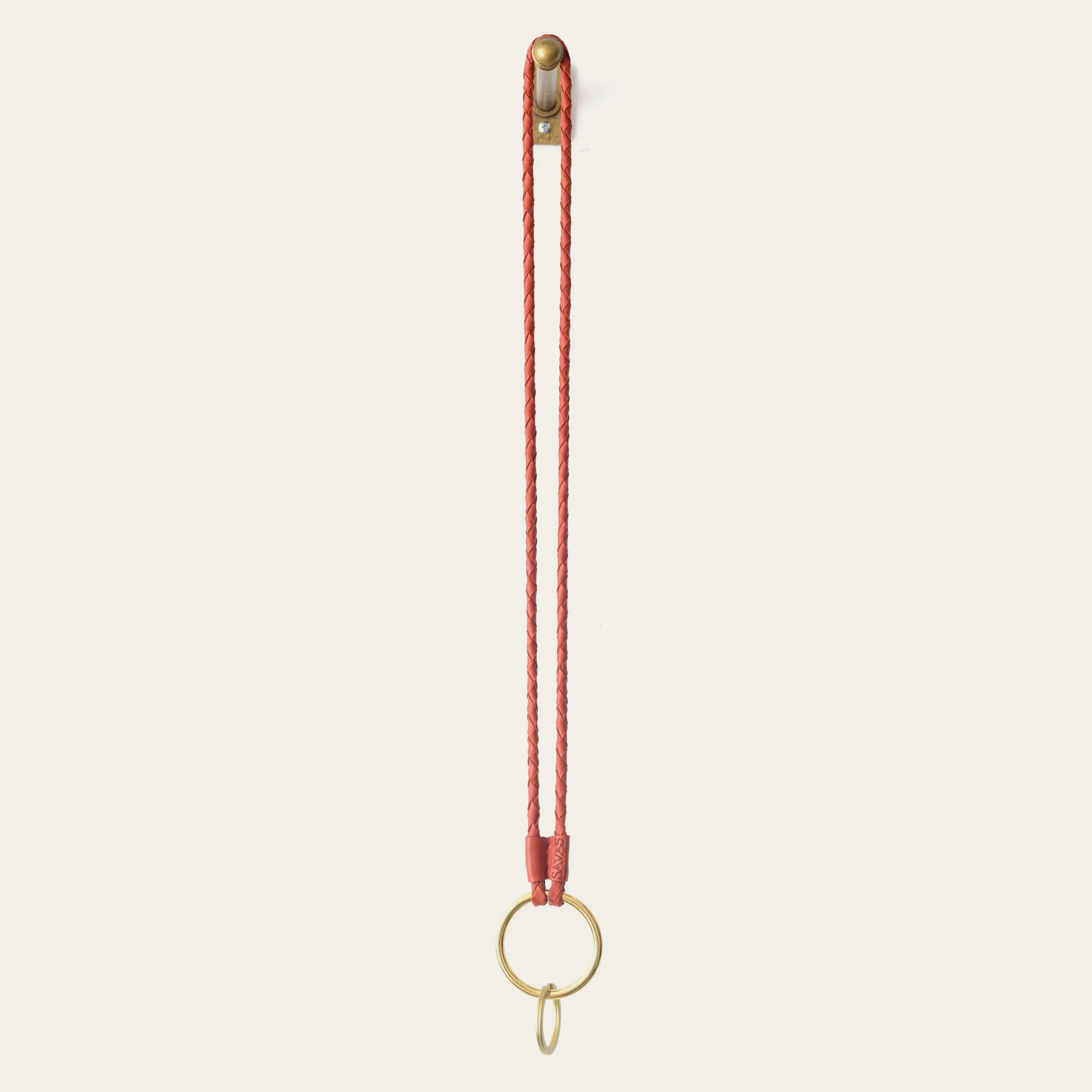 The Key Lasso: Saffron Suede (18")