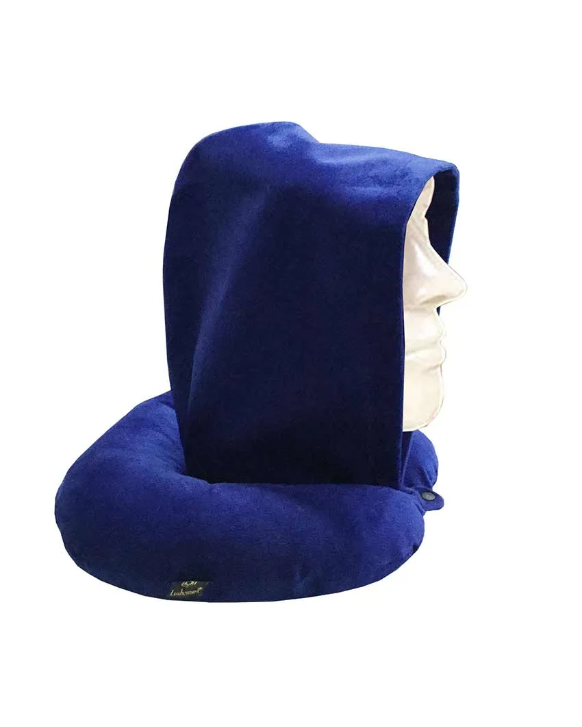 Unique Style Hoodie Neck Pillow Travel Comfort | 14 X 14 inches