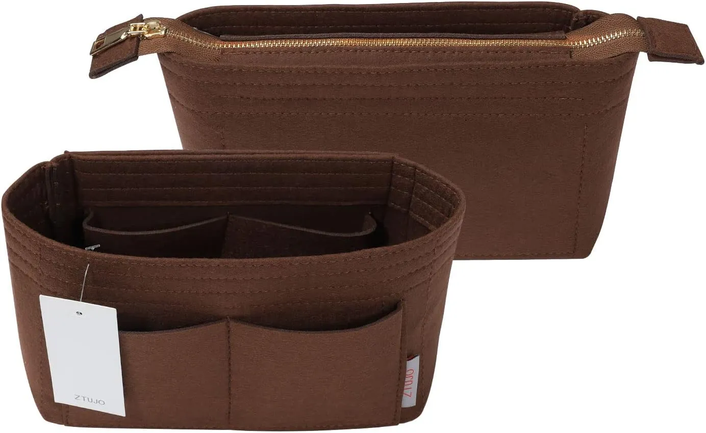 ZTUJO Purse Organizer, Bag Organizer, Insert Purse Organizer With 2 Packs In One Set For LV NeoNoe No Series perfectly