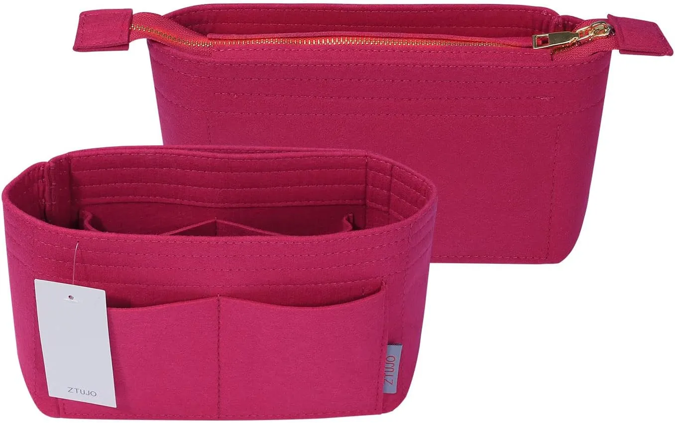ZTUJO Purse Organizer, Bag Organizer, Insert Purse Organizer With 2 Packs In One Set For LV NeoNoe No Series perfectly