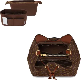 ZTUJO Purse Organizer, Bag Organizer, Insert Purse Organizer With 2 Packs In One Set For LV NeoNoe No Series perfectly